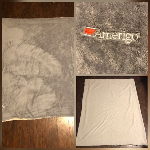 Fleece Amerigo Vespucci Designer Blanket 60”x48” - Picture 1 of 4